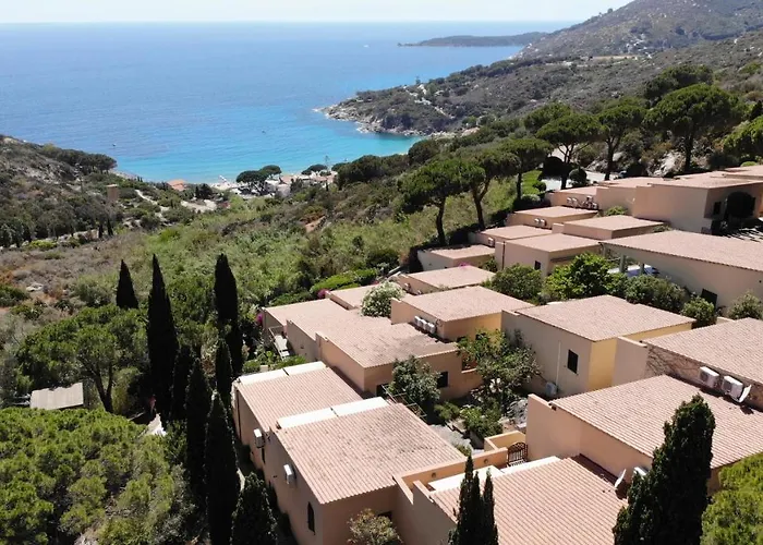 Route 25 - Cavoli - Vista Mare, Con Clima, Terrazza E Posto Auto Spiaggia di Cavoli